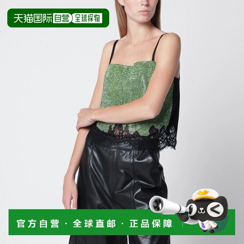 香港直邮SELF-PORTRAIT 女士背心吊带 PF26078TPLG 支付后1h可退