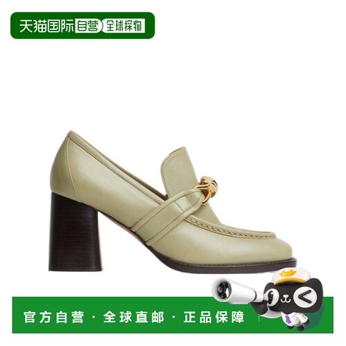1h可退 香港直邮Bottega Veneta 圆头高跟鞋 806793V4R30乐福鞋