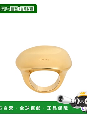 1h可退 香港直邮CELINE 女士戒指 461BX6BRA35OR AW2025 黄色 球