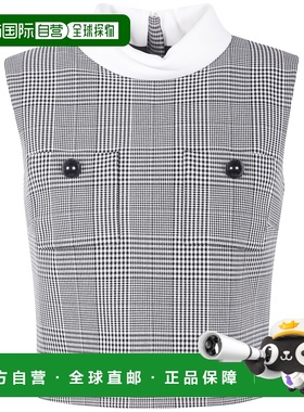 香港直邮Self-Portrait 女士 威尔士王子格纹上衣 PF25036TBBWBLA