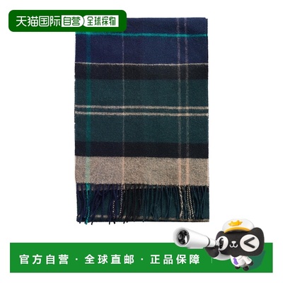 欧洲直邮barbour 男士 围巾披肩