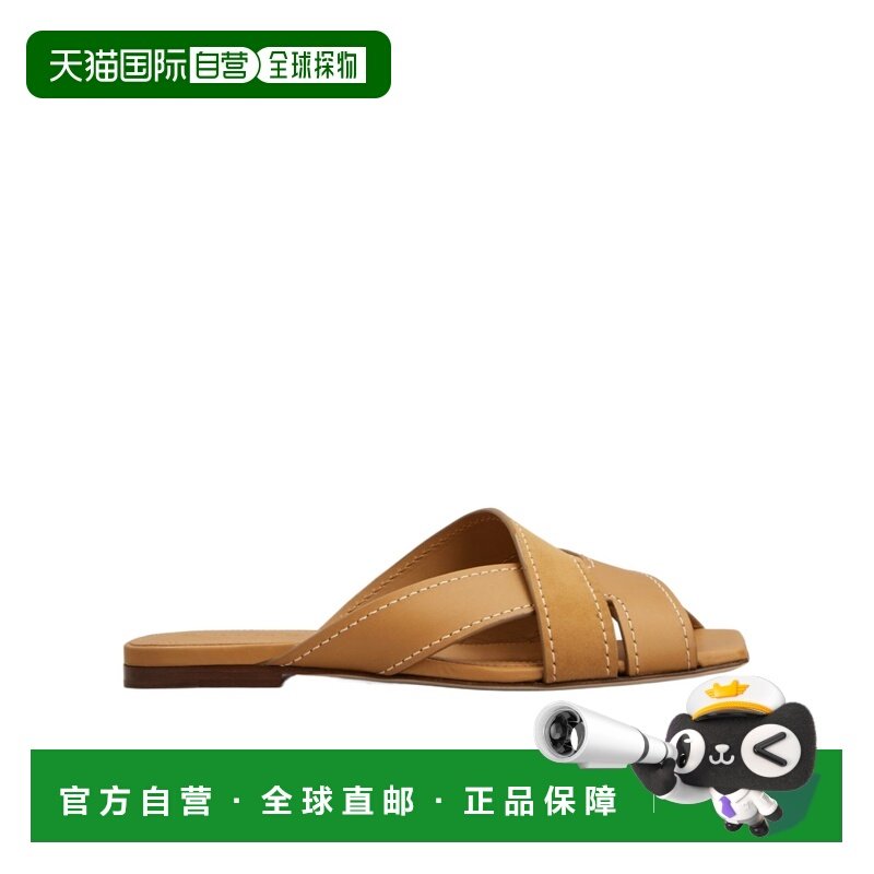 1h可退 香港直邮女士 交叉设计拖鞋 26SS,女鞋,时装凉鞋,淘宝优惠券,粉丝福利购,淘宝优惠卷