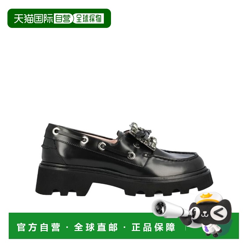 香港直邮Roger Vivier 蝴蝶结乐福鞋 RVW78443350TWR厚底