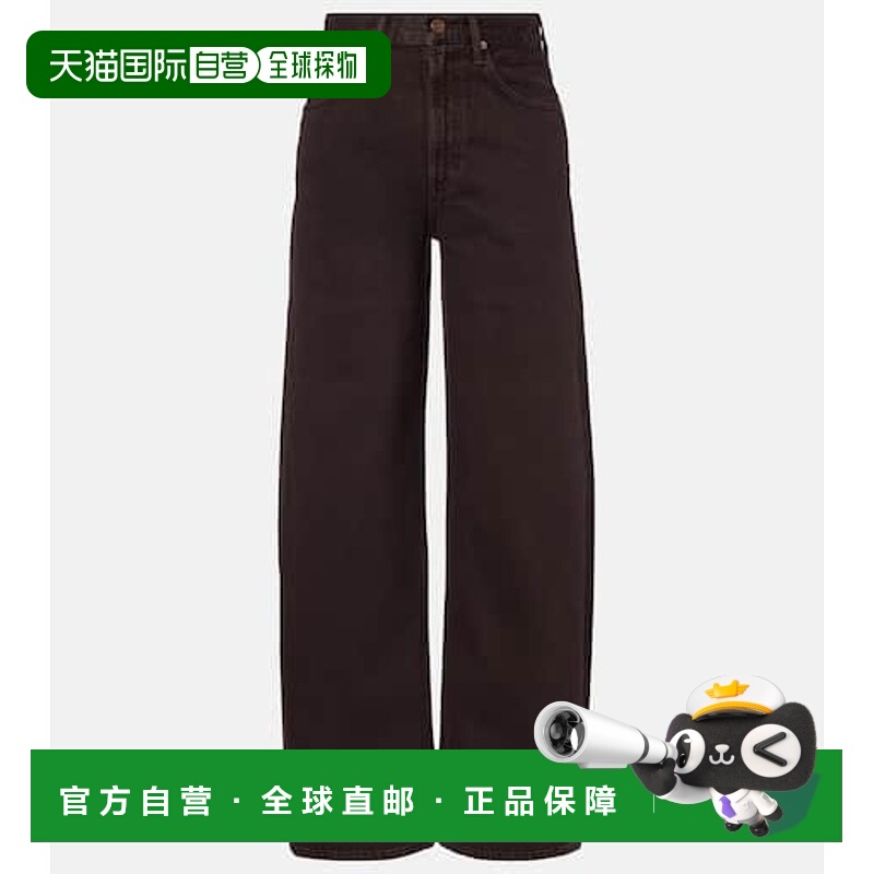 香港直邮AGOLDE 女士 Curve 低腰阔腿牛仔裤 brown棕色 舒适时尚