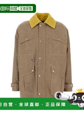 1h可退 香港直邮FENDI 男士夹克 FW1329ASC3F0GZ7 SS2025 浅棕色