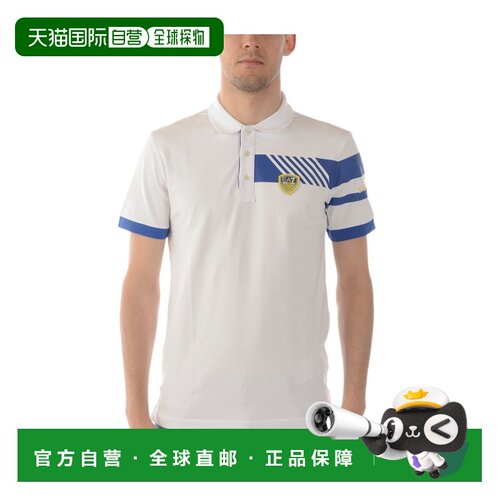 1h可退 香港直邮EA7 EMPORIO ARMANI 男士T恤 3GPF68PJ20ZWHITE