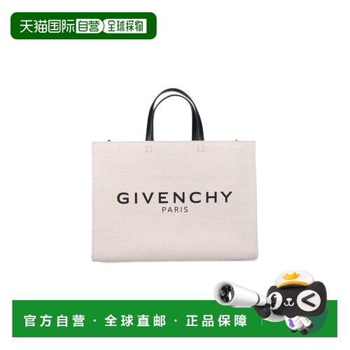 香港直邮GIVENCHY 女士斜挎包 BB50N2B1DR255 CO 白色 Ivory canv