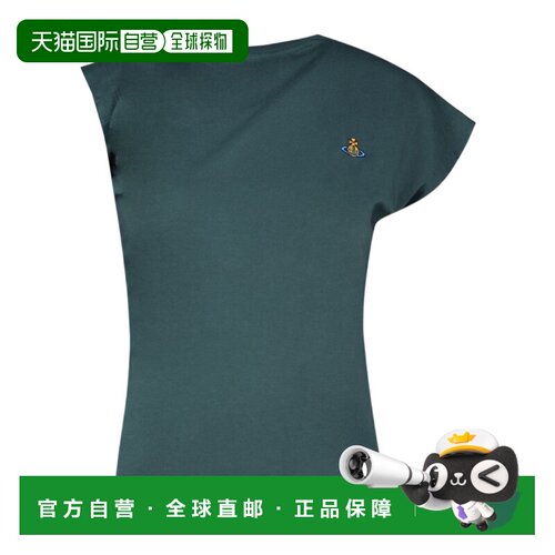 1h可退 Vivienne Westwood 不对称T恤 1504000AJ00BL