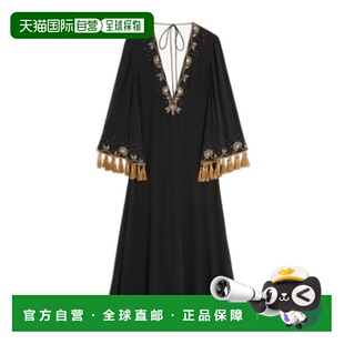 BVAG7093M 连衣裙 香港直邮Valentino V领长袖