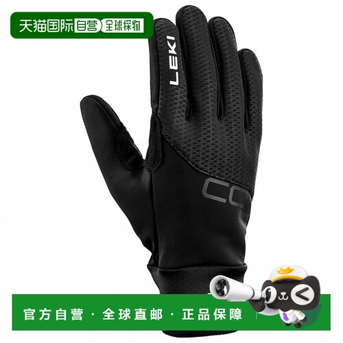 欧洲直邮LEKI 男士手套 2024878BLACK CO 黑色滑雪【付后1h可退】
