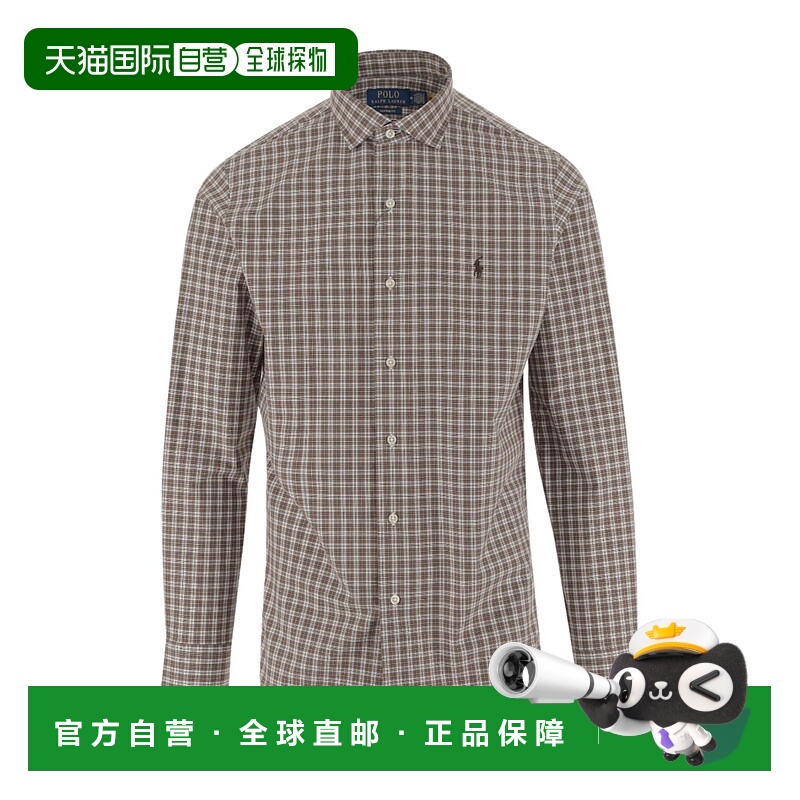 香港直邮Polo Ralph Lauren 长袖衬衫 710974534格子