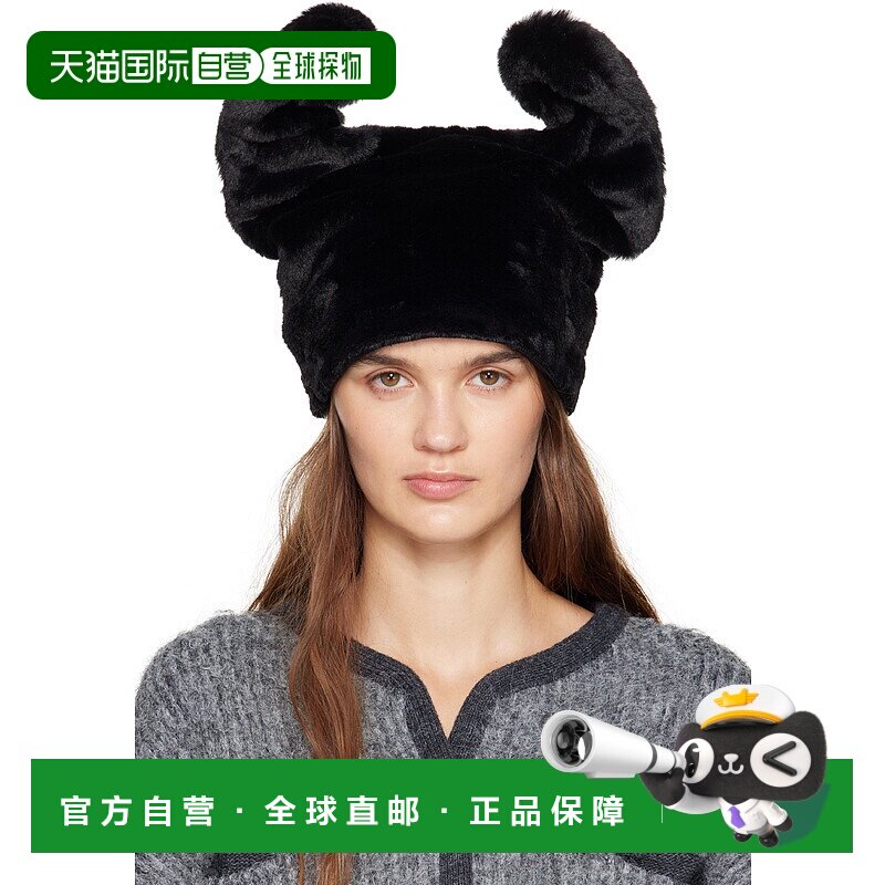 1h可退 香港直邮Tom Ford 汤姆 福特 女士 黑色 Fleece Wire 无檐