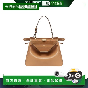 1h可退 香港直邮Fendi 芬迪 女士 标志性中号 Peekaboo Soft 包袋