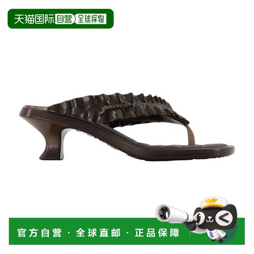香港直邮GANNI 女士凉鞋 D1030018ZWX AW2026 棕色