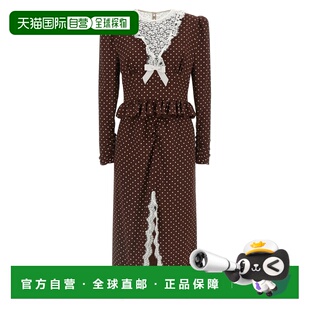 香港直邮ALESSANDRA RICH 亚历山德拉.瑞秋 女士 'Polka Midi' 圆