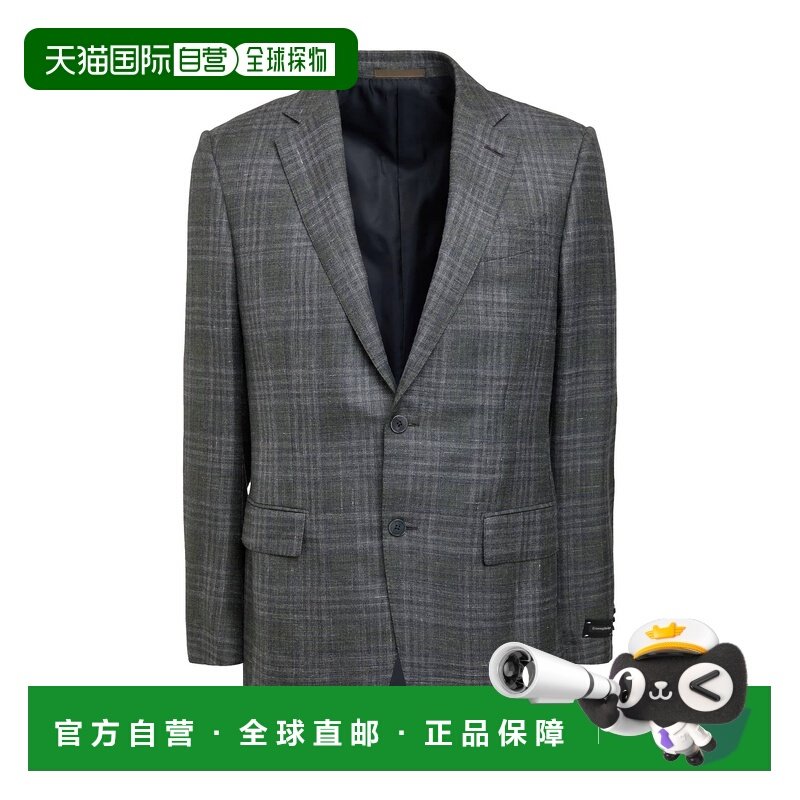 1h可退 香港直邮zegna 杰尼亚 男士 西装外套 grey灰色 舒适时尚,男装,商务正装西服,淘宝优惠券,粉丝福利购,淘宝优惠卷