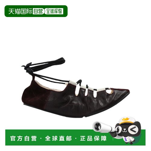 香港直邮ALAIA 女士芭蕾乐福鞋 AA3A1030I208332 【付后1h可退】