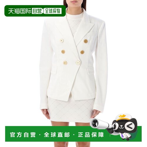 1h可退 香港直邮BALMAIN 女士西服 CF1SG170DB690FA SS2024 白色