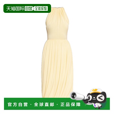1h可退 香港直邮ALAIA 女士连衣裙 AA9R2877J050C239 SS2026 米白