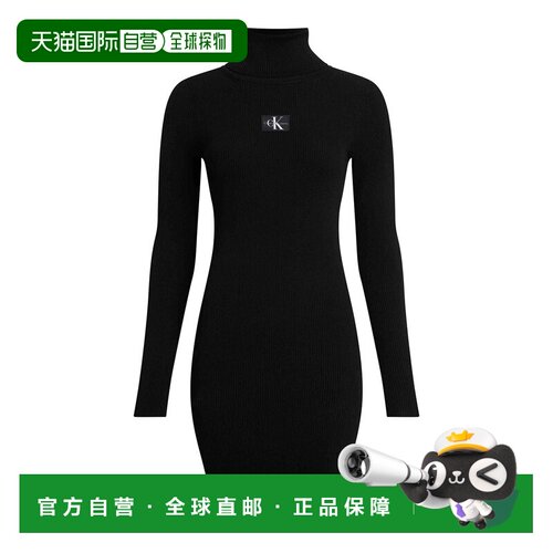 香港直邮CALVIN KLEIN 女士连衣裙 J20J221690BEH SS2023 黑色