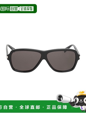 1h可退 香港直邮Saint Laurent 圣罗兰 男士 太阳眼镜 black黑色