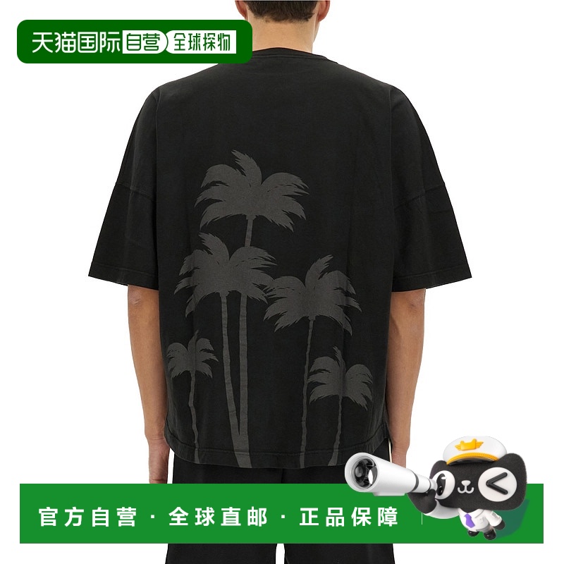 1h可退 欧洲直邮palm angels 男士 上装T恤短袖