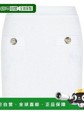 香港直邮Balmain 拉链半身裙 FF1LB015KI74包臀裙