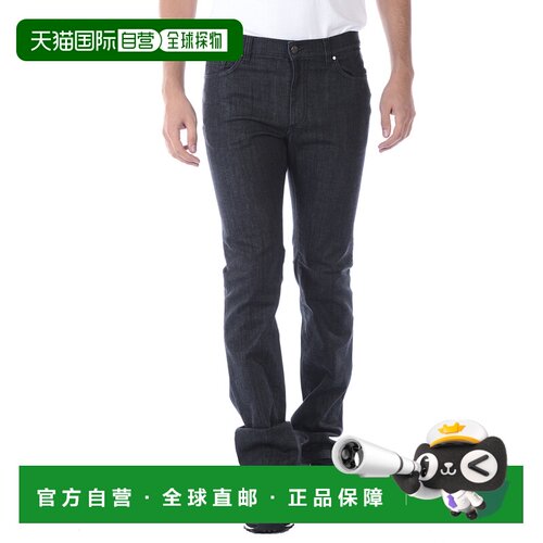 1h可退 香港直邮VERSACE 男士牛仔裤 V600367SVT01915BLACK SS202