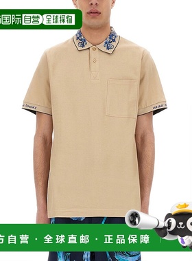香港直邮Versace Jeans 范思哲 男士 BAROQUE OUTLINE 领Polo衫 7