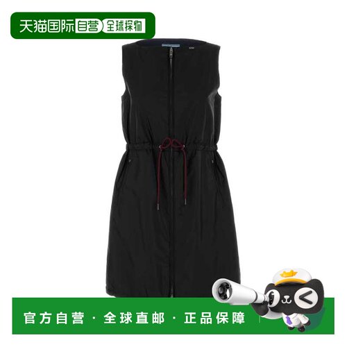 香港直邮PRADA 女士连衣裙 230757SOOO1WQ9F0002 AW2026 黑色