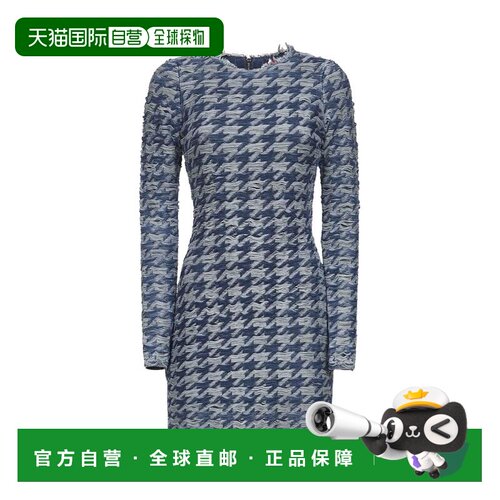 1h可退 欧洲直邮DIESEL 女士连衣裙 A214460EGCA8ATA AW2025 蓝色