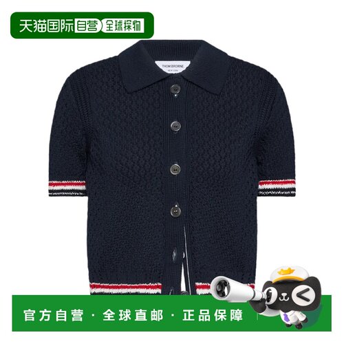 Thom Browne 短袖针织开衫 FKC694AY3062针织衫 【付后1h可退】