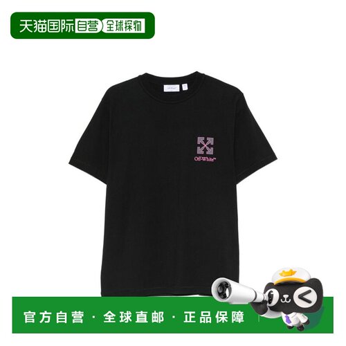 香港直邮off-white 男士 Polos 米白T恤黑色T恤 44MAA16MF26J00A0