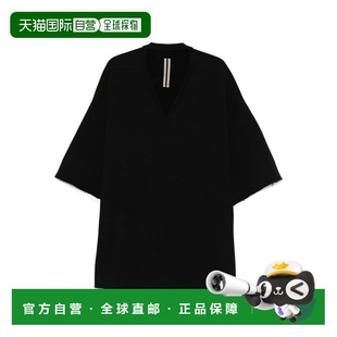 1h可退 香港直邮rick owens 瑞克 欧文斯 男士 TOMMY V领T恤 RU02
