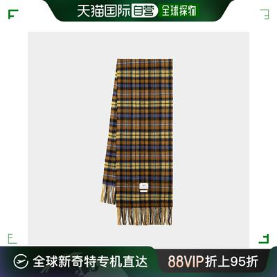 欧洲直邮Tartan Scarf - Ader Error - Wool - Brown