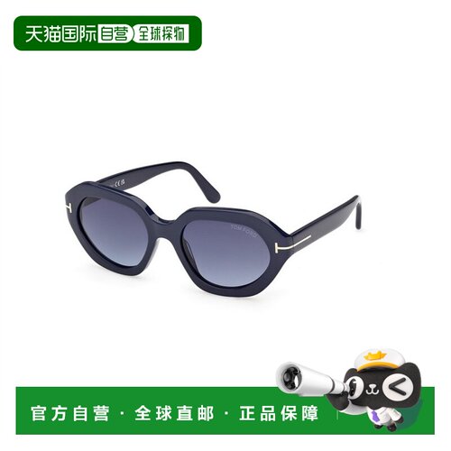 香港直邮TOM FORD 女士太阳镜 FT134190W CO 蓝色