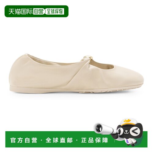自营欧洲直邮LOEWE罗意威 Pebble女士白色金属徽标支付后1h可退