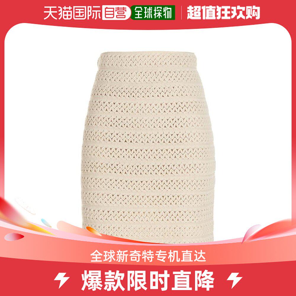 香港直邮ermanno scervino 钩针半身裙 d402o343kom10105