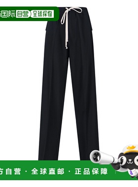 香港直邮Rick Owens Lilies 瑞克 欧文斯 女士 黑色裤子 RP02E432