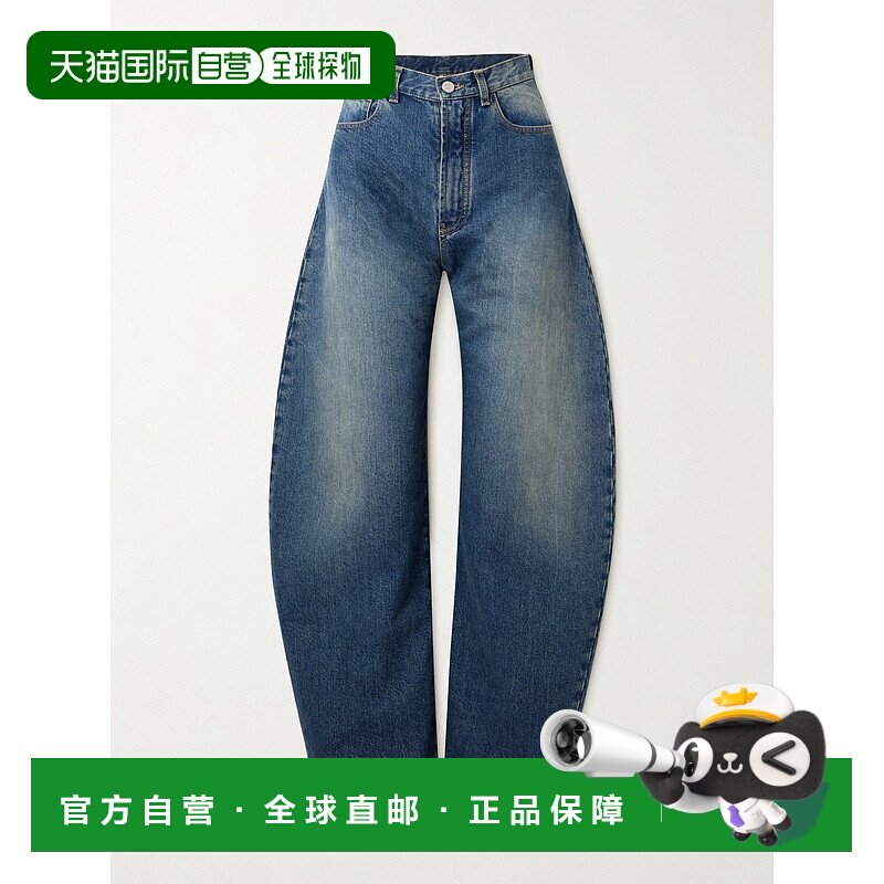 1h可退 Alaia 女士 barrel-leg 高腰牛仔裤 AA9P0176T536