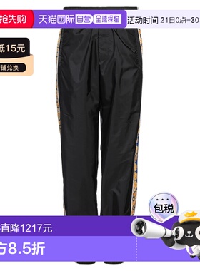 1h可退 香港直邮versace 范思哲 男士 休闲长裤 black黑色 舒适时