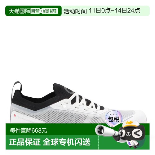 香港直邮On 男士 CLOUD 6 VERSA 白色 黑色昂跑运动鞋3MF10040462