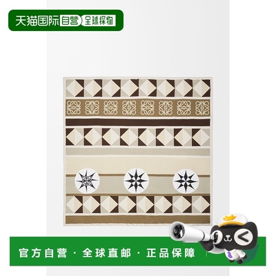1h可退 欧洲直邮LOEWE (2025新品) 丝巾新款罗意威围巾