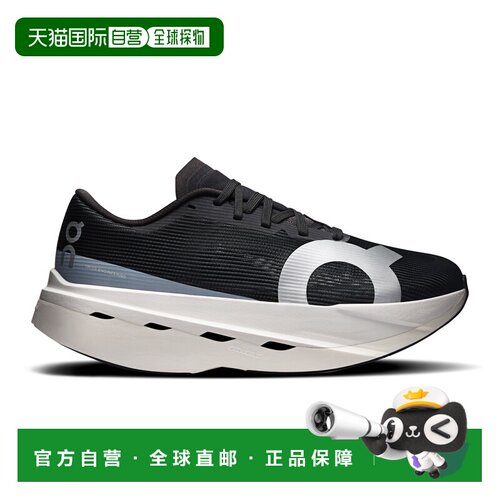 自营欧洲直邮On昂跑 Cloudboom Volt女士白色/黑色再生聚酯纤维跑