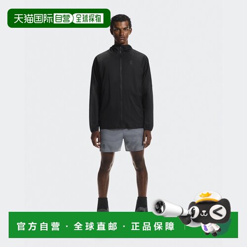 自营欧洲直邮On昂跑 Trail Shoe Gaiter男女同款黑色聚酰胺越野鞋