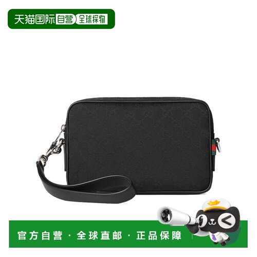 香港直邮Gucci GG 帆布小号斜挎包 834802FAEPS