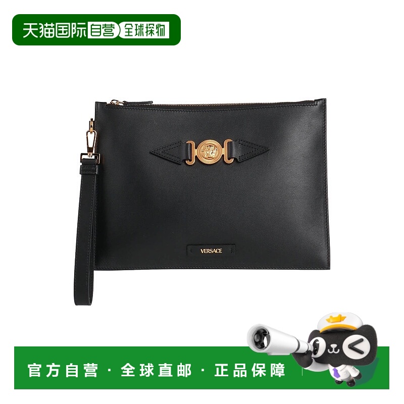 香港直邮versace 范思哲 女士 手袋 black黑色 舒适时尚