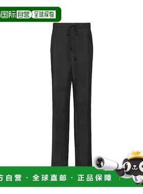 香港直邮Maison Margiela 抽绳休闲裤 S51KA0572M35141羊毛直筒裤