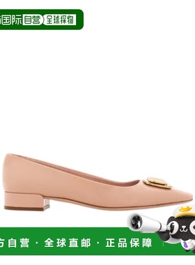 1h可退 香港直邮FERRAGAMO/菲拉格慕 25SS Vara装饰低跟鞋 Women