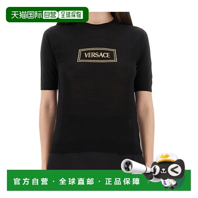 香港直邮Versace 短袖针织衫 10167861A14738